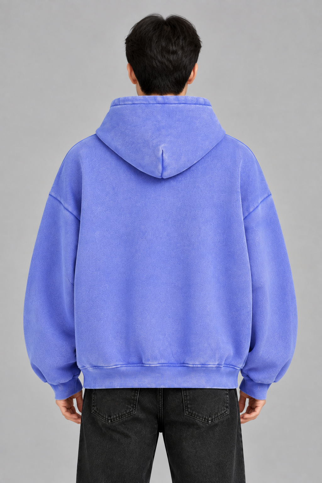 Unisex Vintage Wash Boxy Fleece Hoodie
