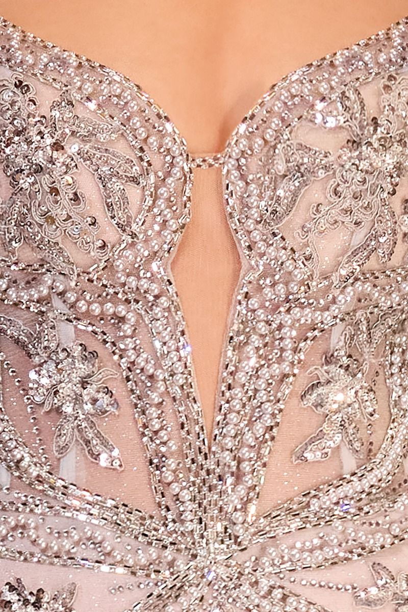 CC0240 Mermaid Plunging Neckline