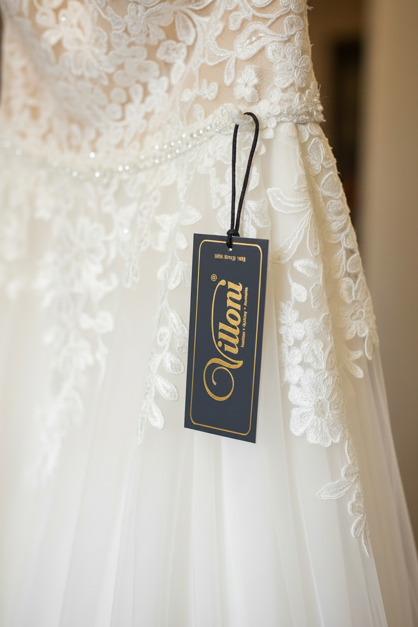 Villoni Tag - Side of Dress Near Armhole